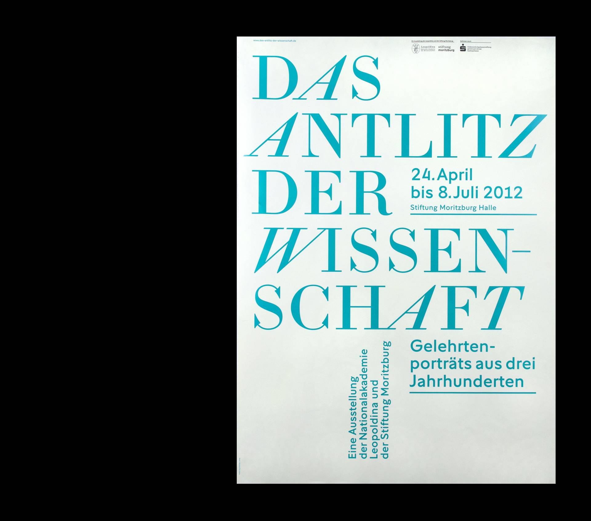 Visuelle Identität zur Ausstellung »Das Antlitz der Wissenschaft« für die Leopoldina – Nationale Akademie der Wissenschaften, Halle