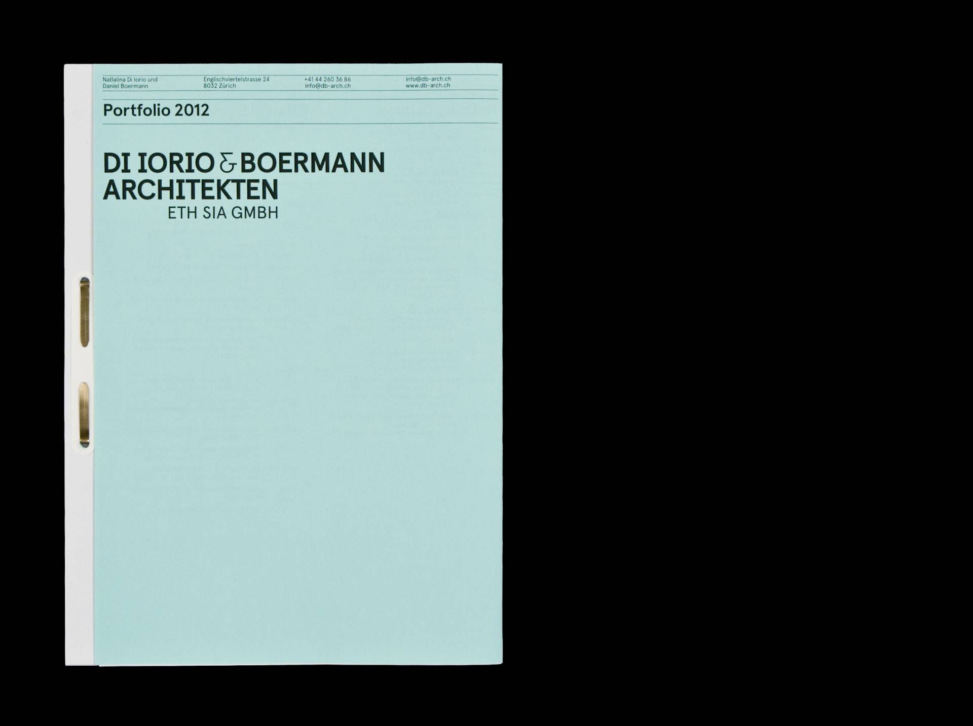 Visuelle Identität »Di Iorio & Boermann Architekten«