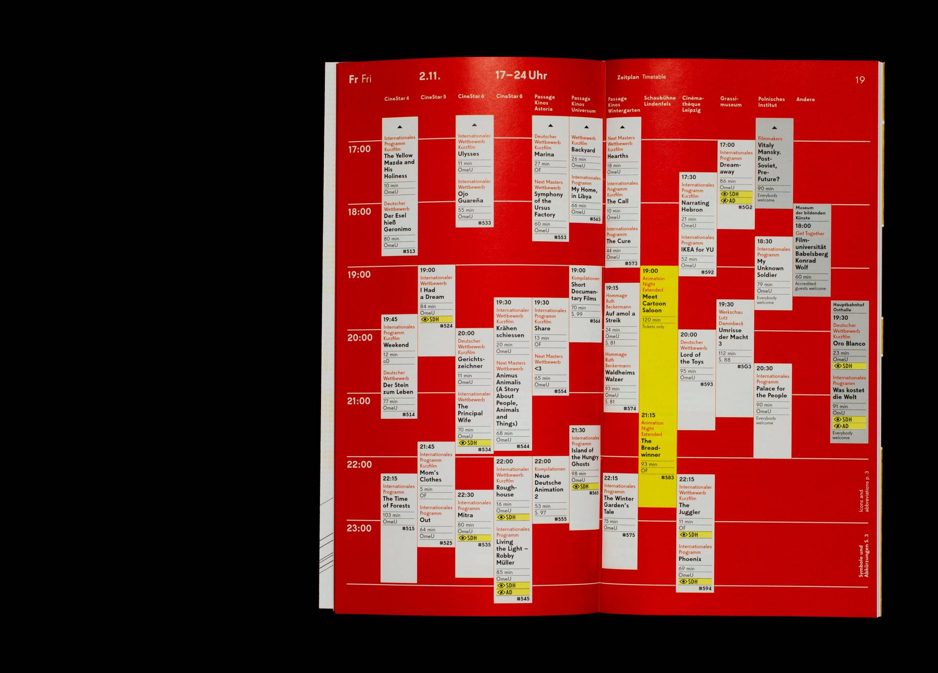 Key Visual und Visuelle Identität DOK Leipzig 2018