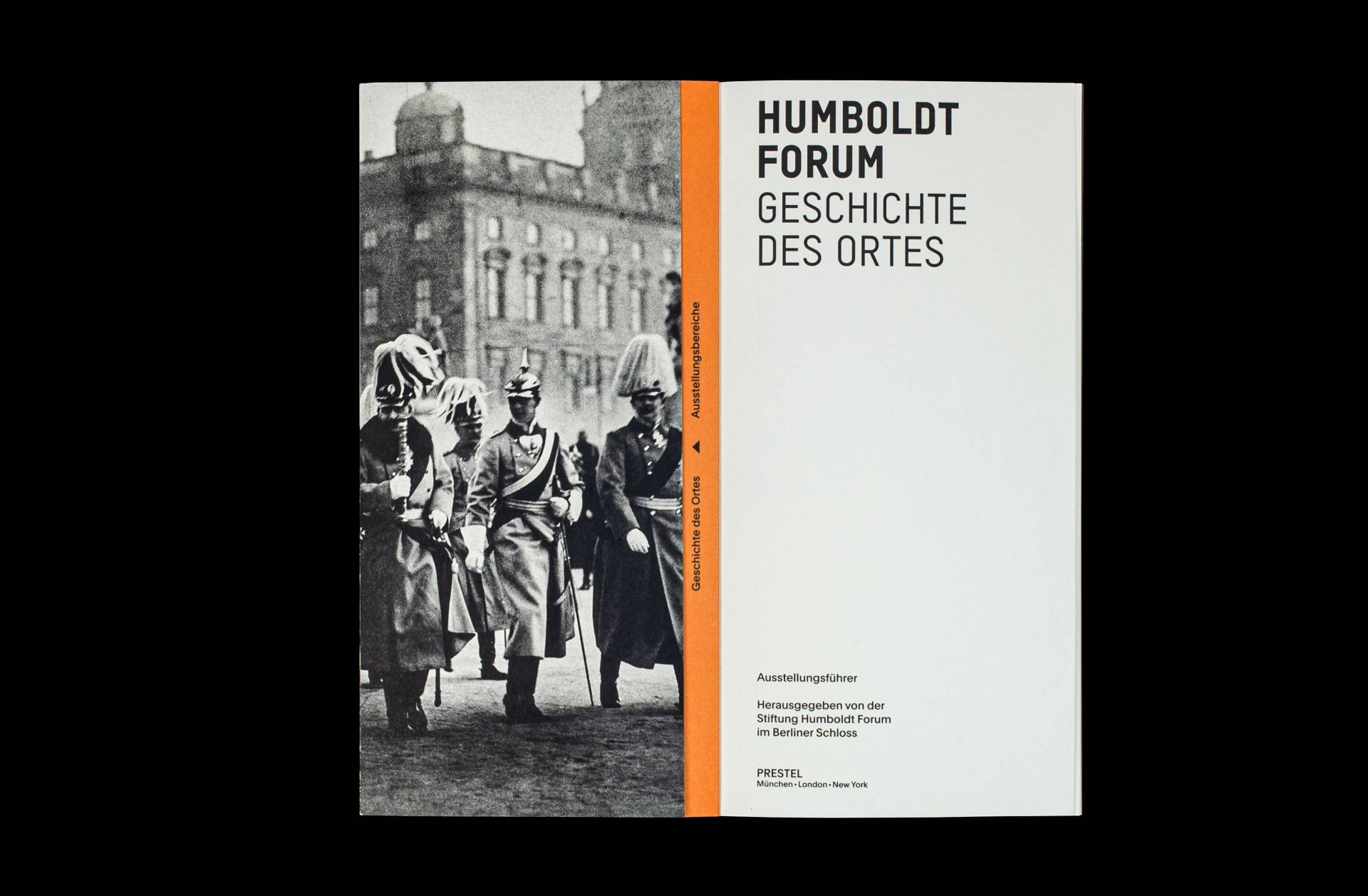 Ausstellungsführer für »Geschichte des Ortes« im Humboldt Forum