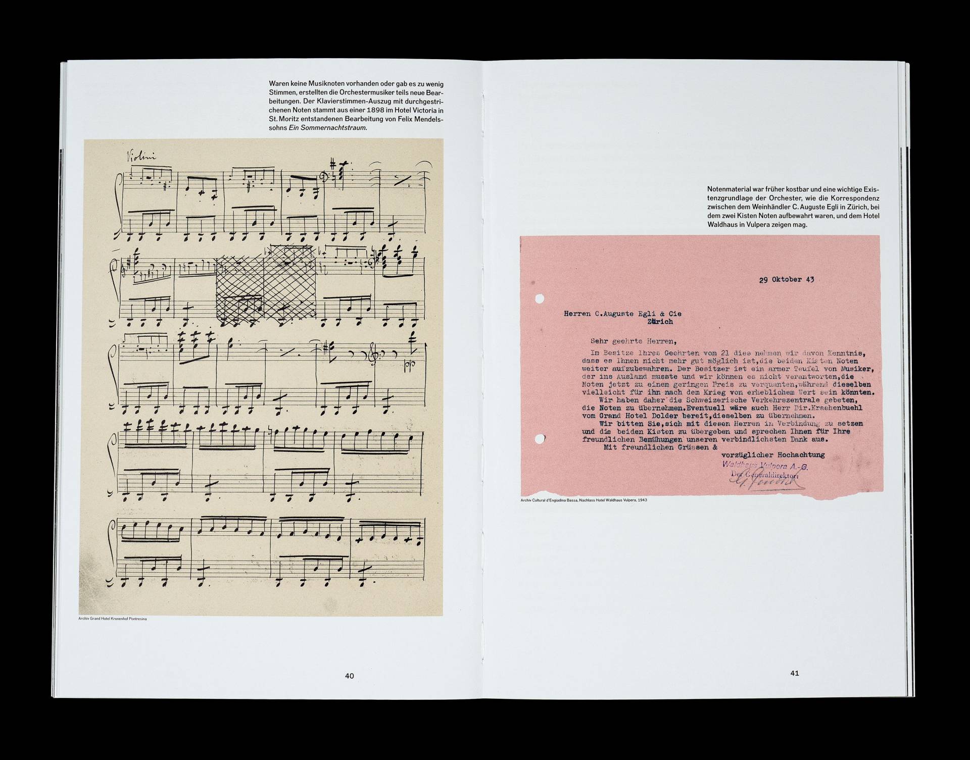 Publikation »Höhenmusik« für das musikwissenschaftliche Seminar, Basel