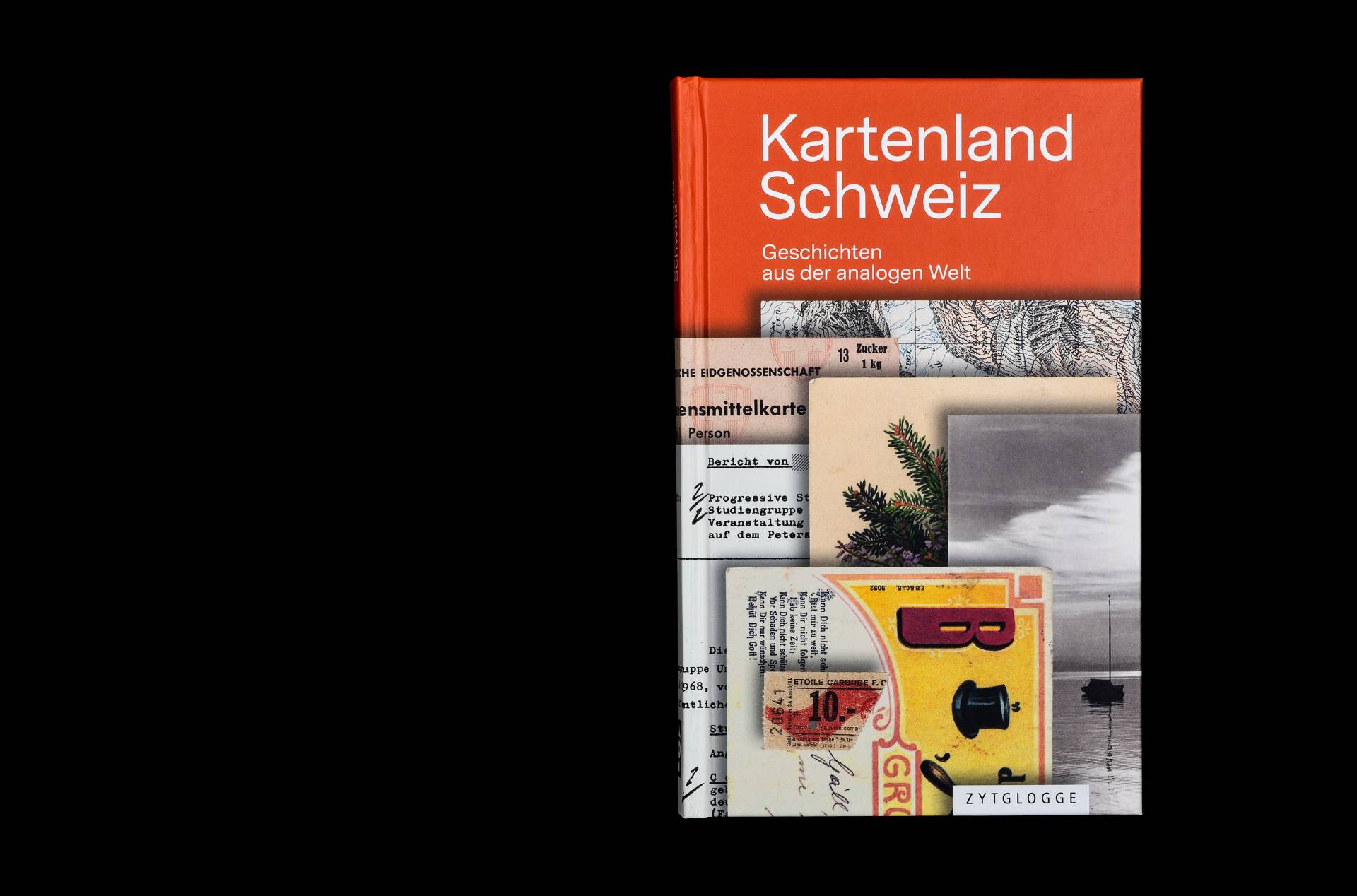 Publikation »Kartenland Schweiz« für den Zytglogge Verlag, Basel