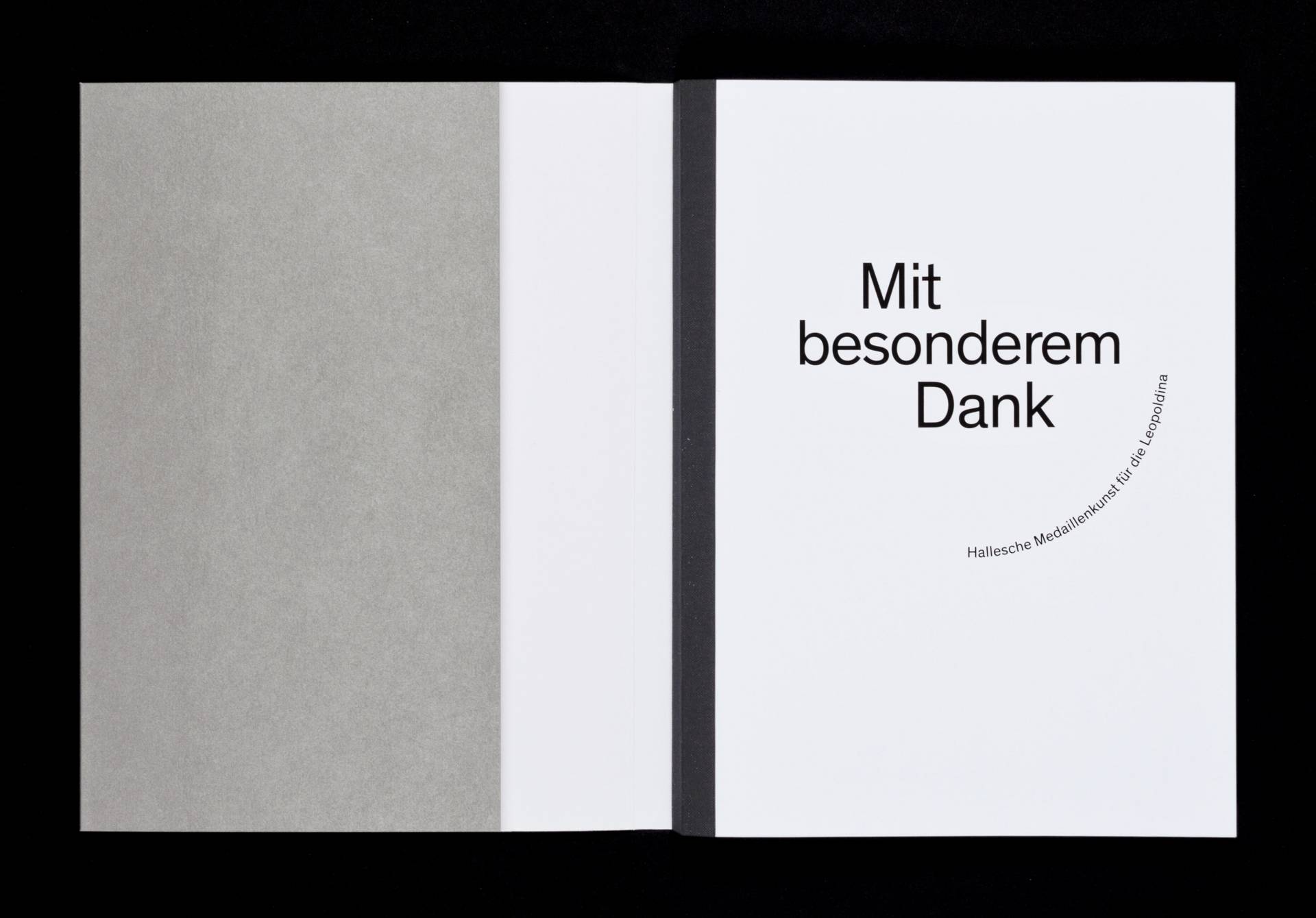 Publikation zur Ausstellung »Mit besonderem Dank« für die Leopoldina – Nationale Akademie der Wissenschaften, Halle