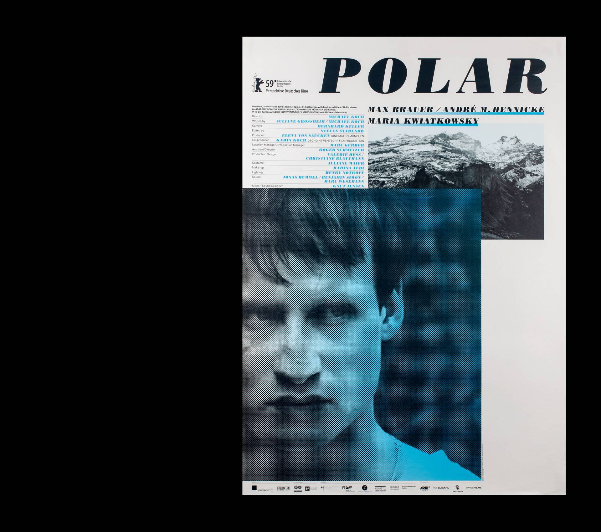 Visuelle Identität zum Kurzfilm »Polar« für den Regisseur Michael Koch