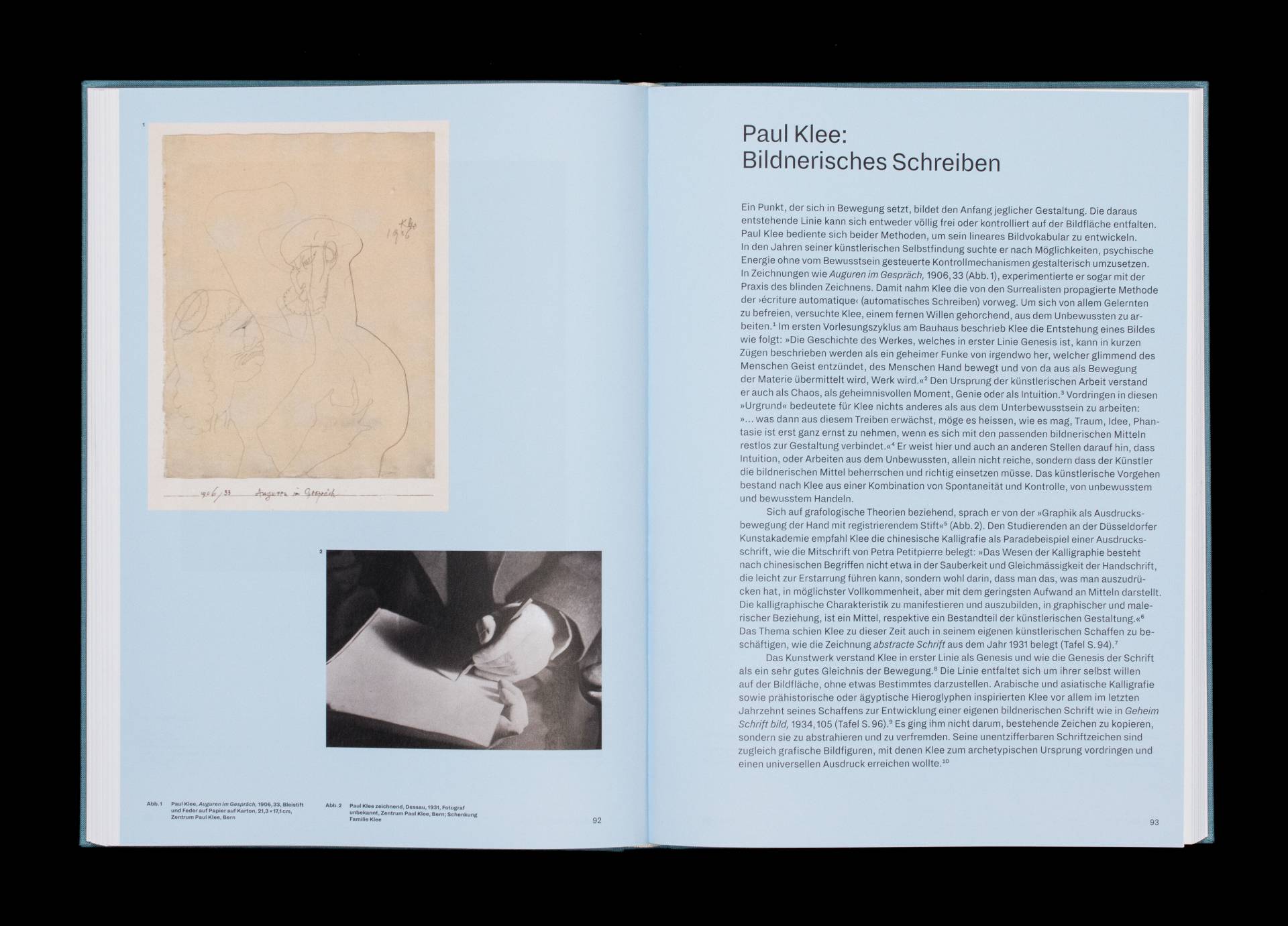 g zur Ausstellung »Ten Americans After Paul Klee« für das Zentrum Paul Klee Bern