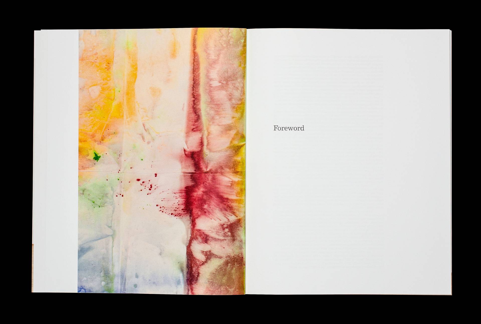 Katalog zur Ausstellung »The Music of Color. Sam Gilliam 1967–1973« für das Kunstmuseum Basel